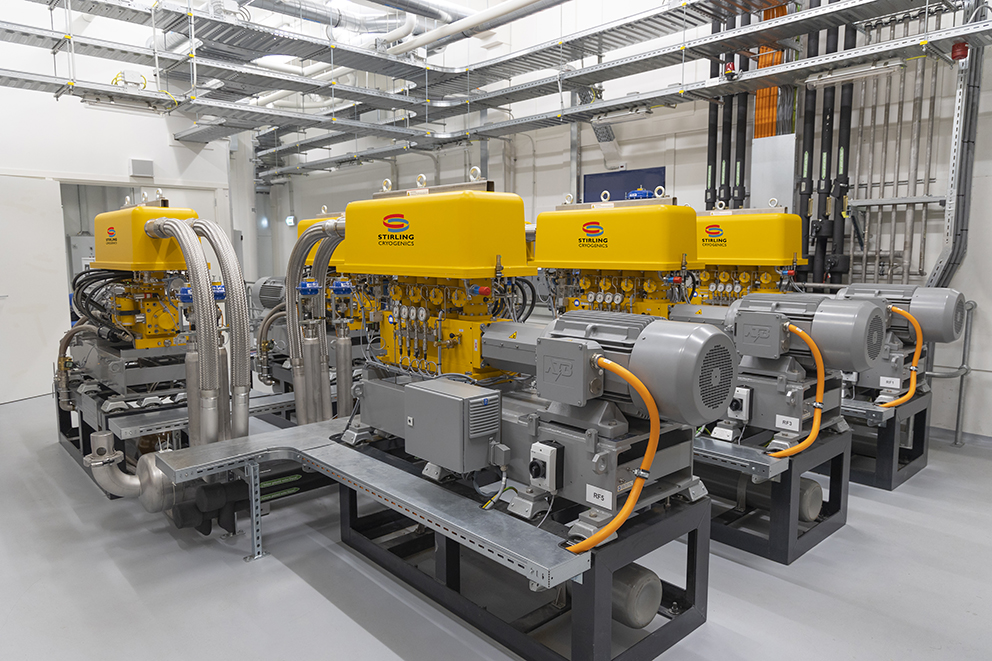 Stirling Cryogenics Hydrogen BOG Re-Liquefaction Systems
